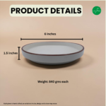 Leafbud Elegance Serving Platter White - Image 3