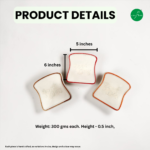 Leafbud Slice of Life Snack Plates – Set of 3 - Image 3