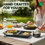 Leafbud Tenebris Serving Platter Set - Image 5