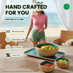 Leafbud Geometric Serving Set - Image 5