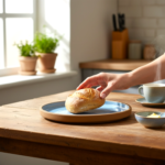 Leafbud Aquamarine Serving Platter - Image 8