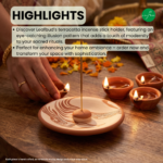 Leafbud Ignis Fatuus Incense Stick Holder - Image 4