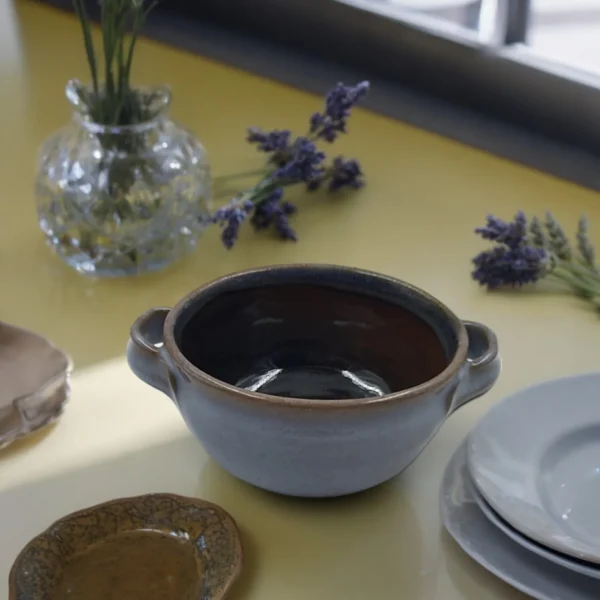 Leafbuds neolithic chic soup bowl