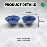 Leafbud Sapphire Wok Bowls - Image 3