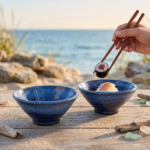 Leafbud Sapphire Wok Bowls - Image 8