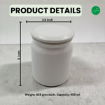 Leafbud White Whisper Jar - Image 3