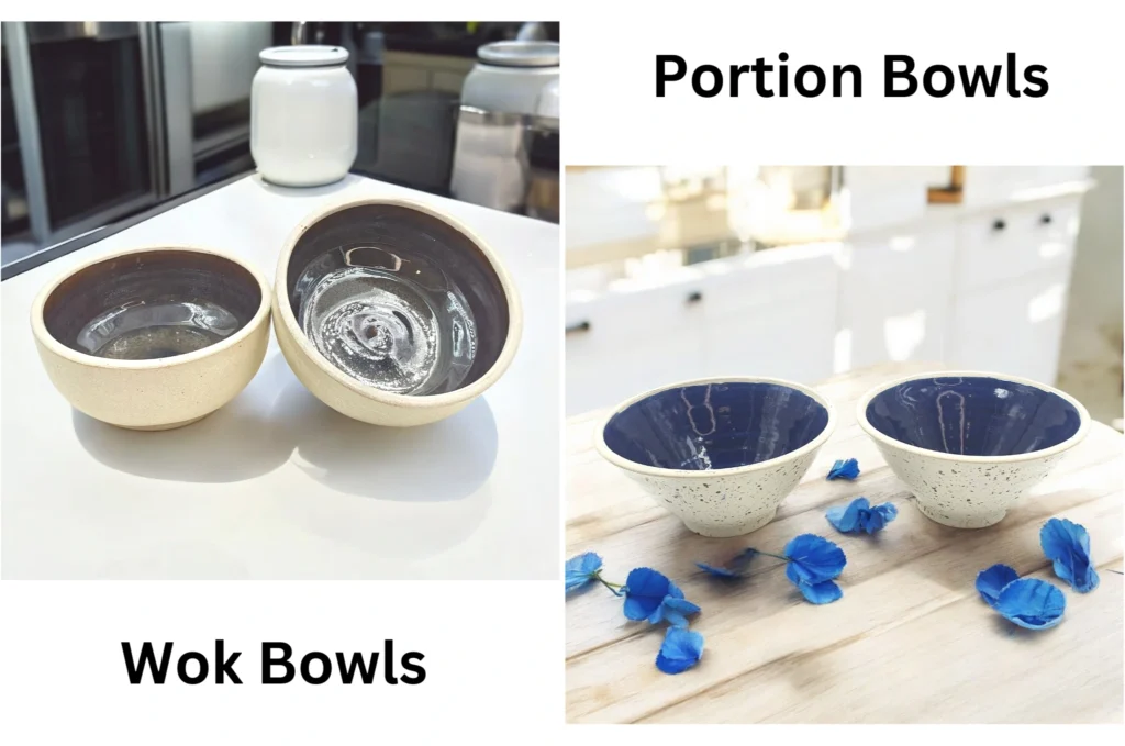 Portion Bowl vs. Wok Bowls