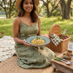 Leafbud Light Green Artware Pasta Plate - Image 10