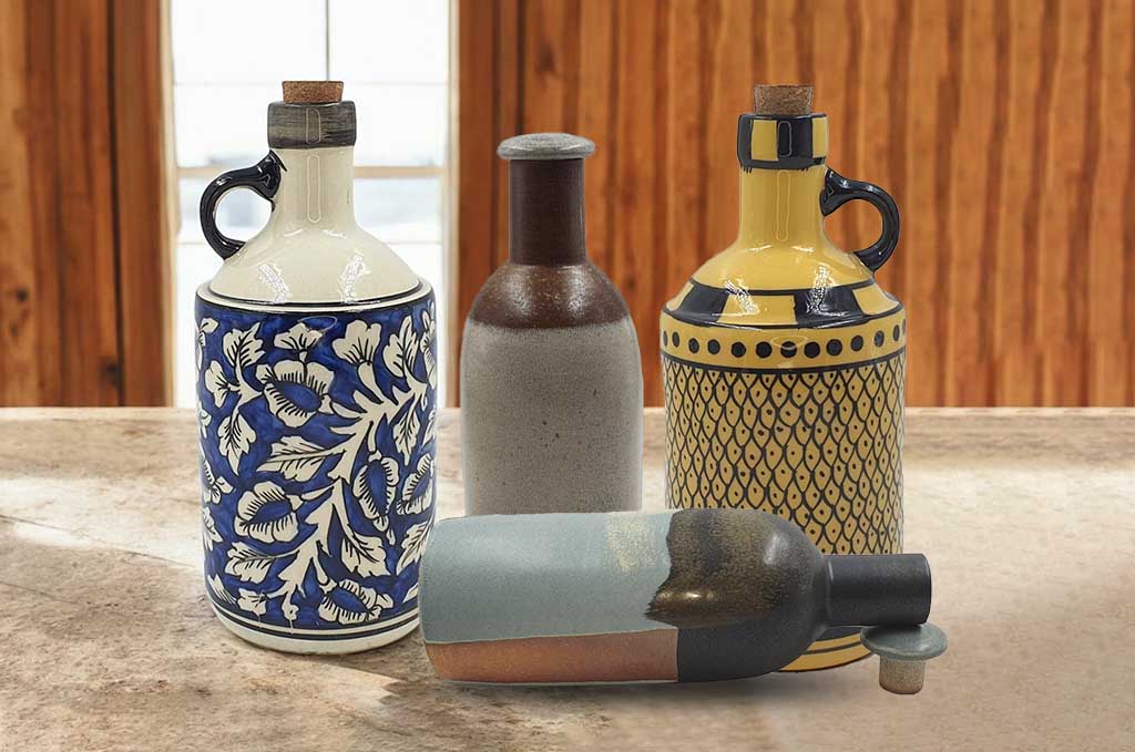 stylish ceramic water bottles