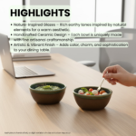 Leafbud Earth Serving Bowls - Image 4