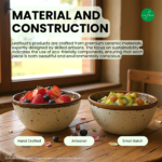 Leafbud BrownSand Serving Bowls - Image 6