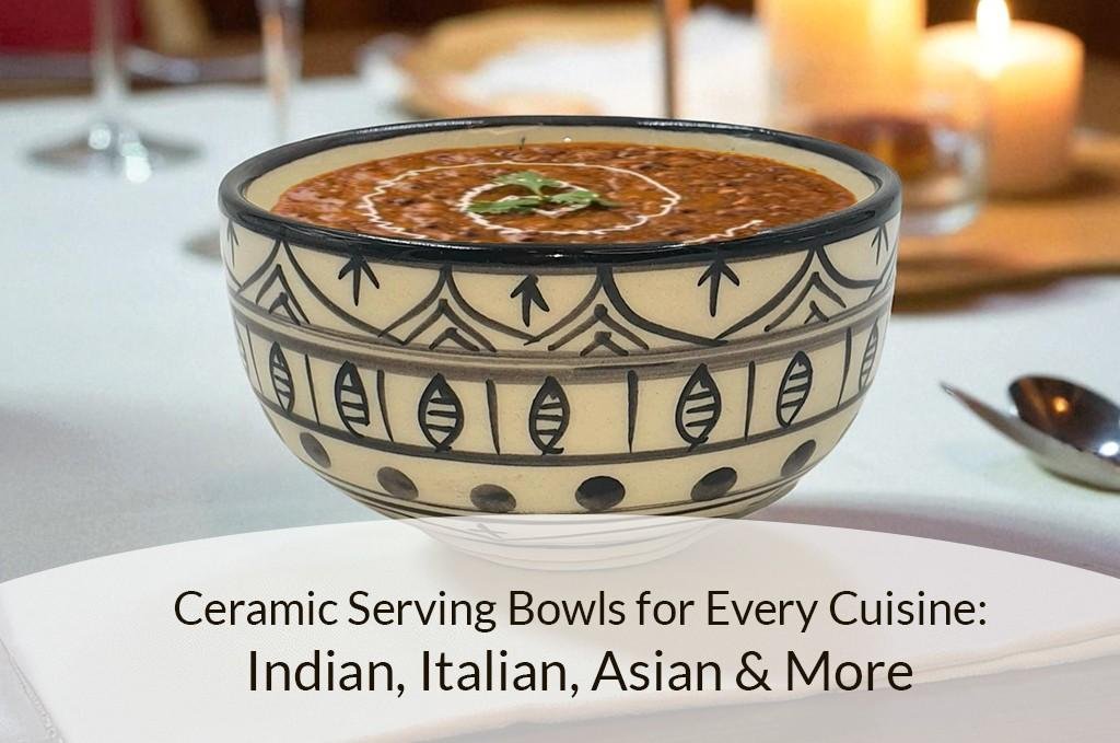 ceramic serving bowls and set