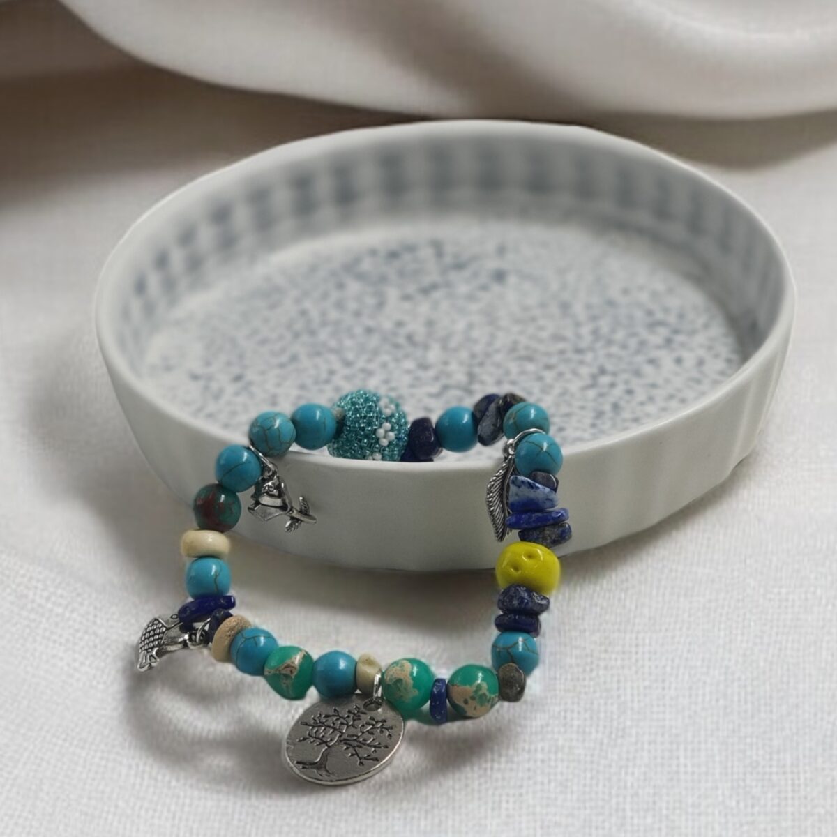 Leafbud Gift of Turquoise Life Bracelet
