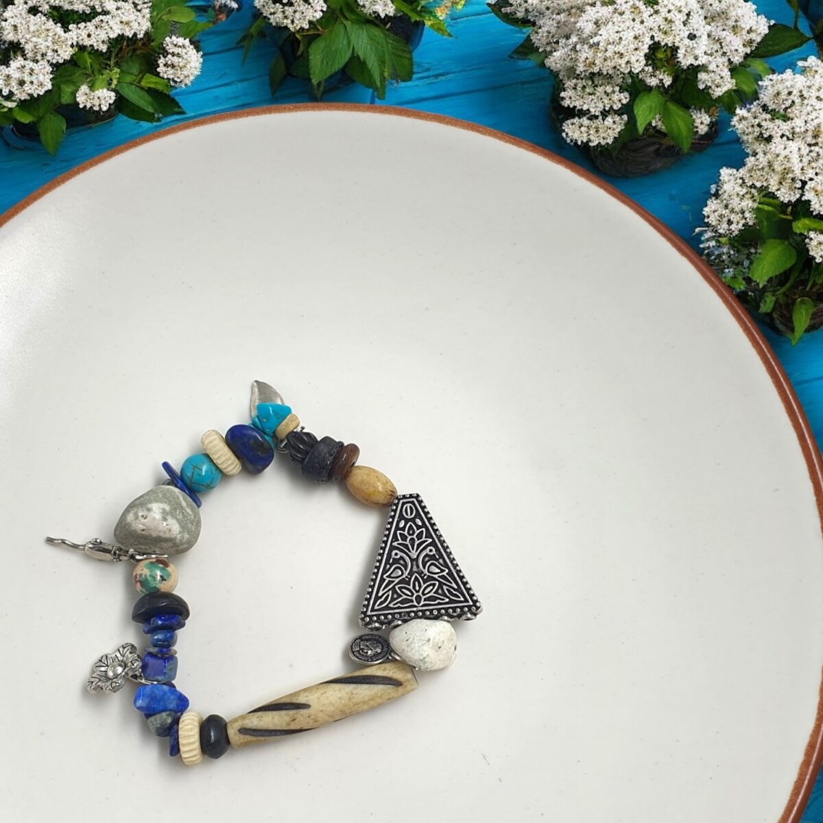 Leafbud Sky Glyph Bracelet