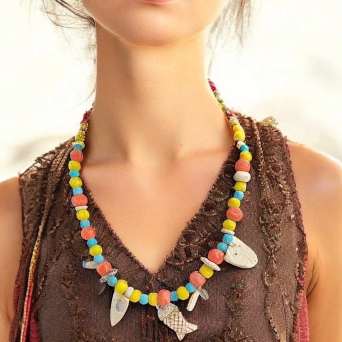 Leafbud Reef Song Neckpiece
