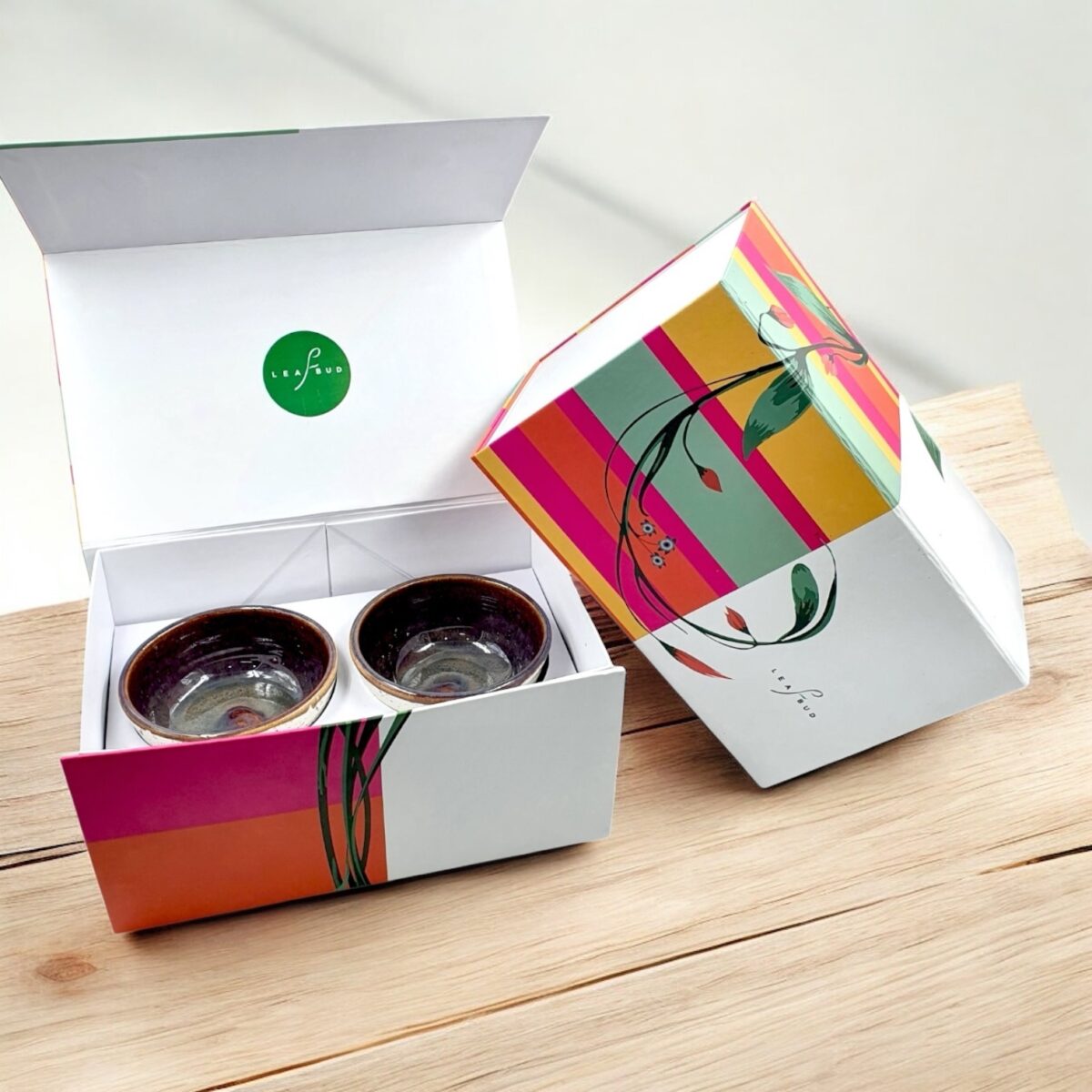 Leafbud Pearl Serving Bowls