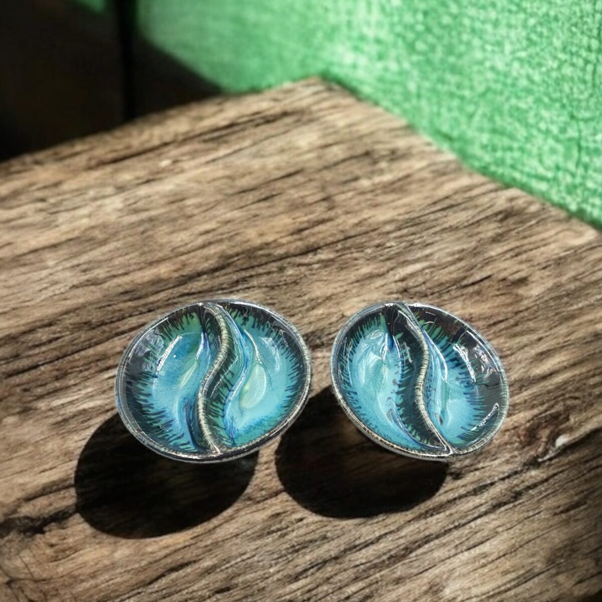 Leafbud Aqua Veil Dip Bowls