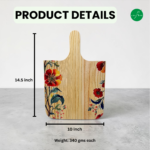 Leafbud Barcelona Crest Bread Board - Image 3