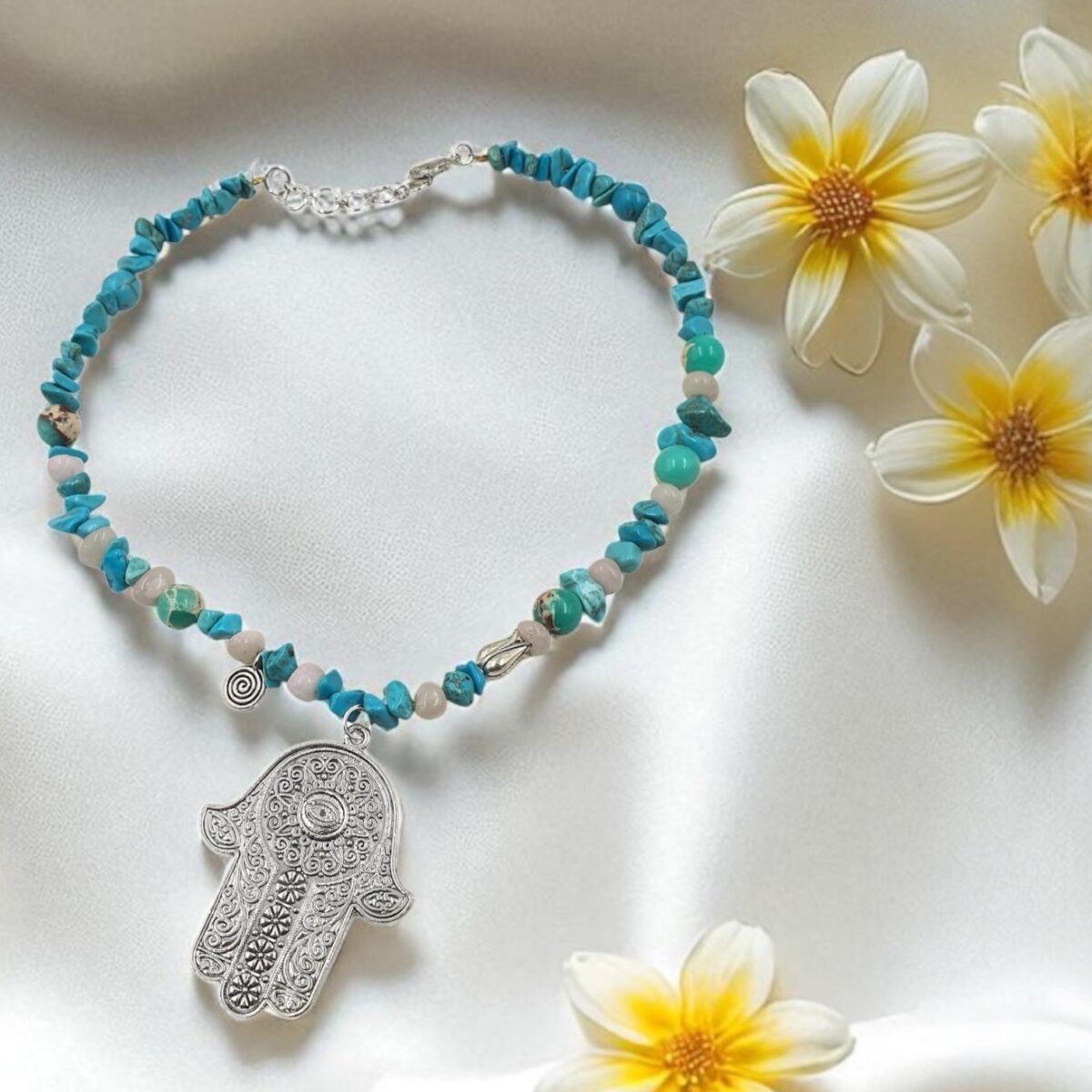 Leafbud Lotus Guardian Neckpiece