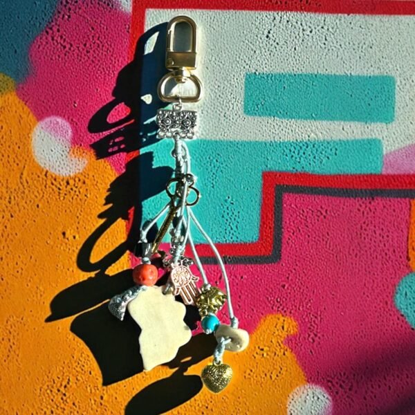 Leafbud Earthfire Ceramic Charm