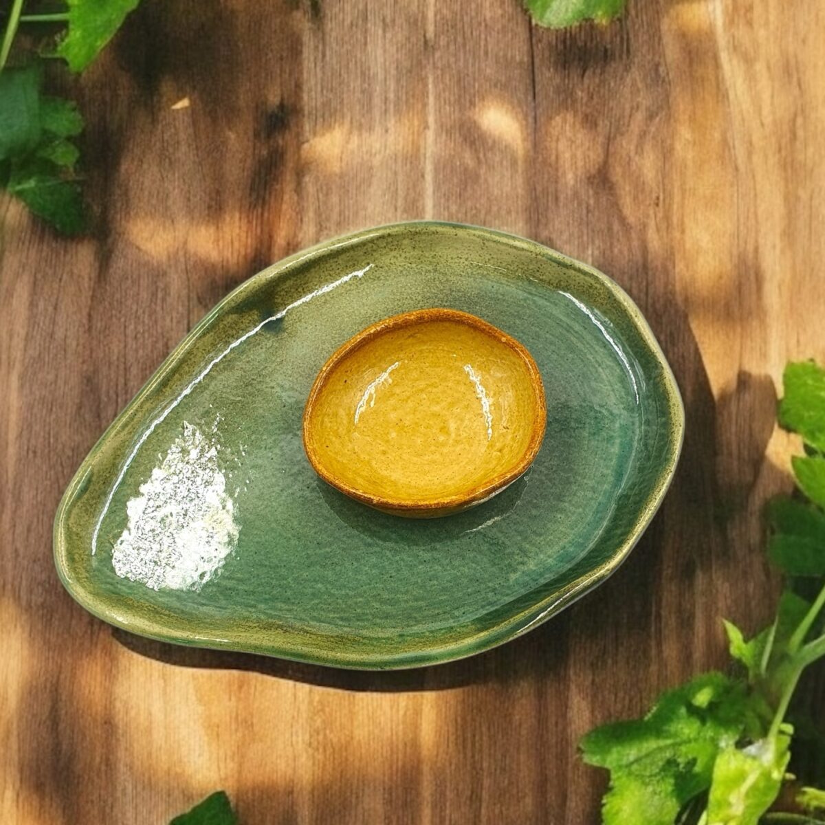 Leafbud Solo Avo Platter Set