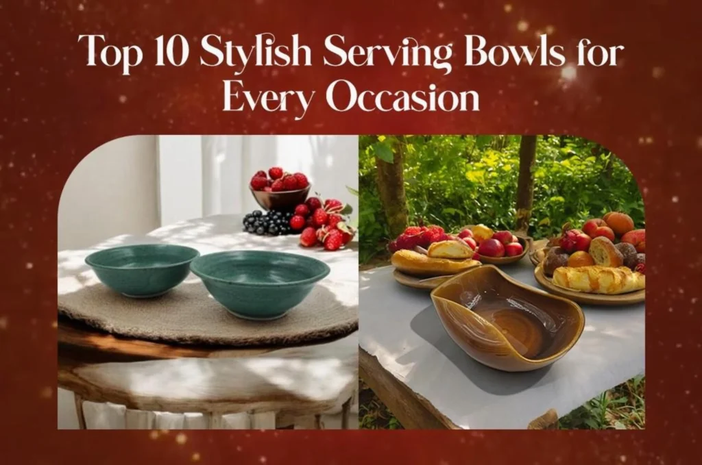 ceramic serving bowls set