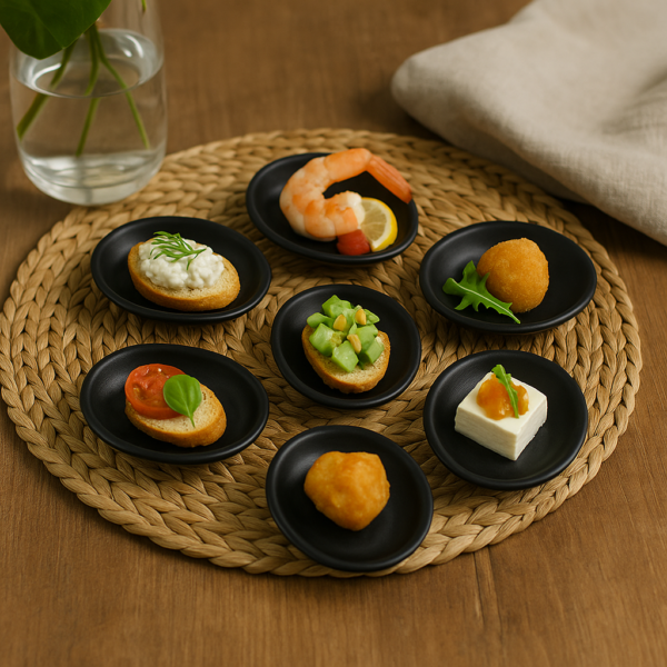 Leafbud Noir Mini Platters