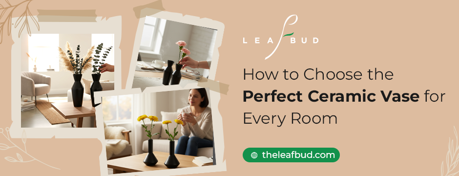 How to Choose the Perfect Ceramic Vase for Every Room