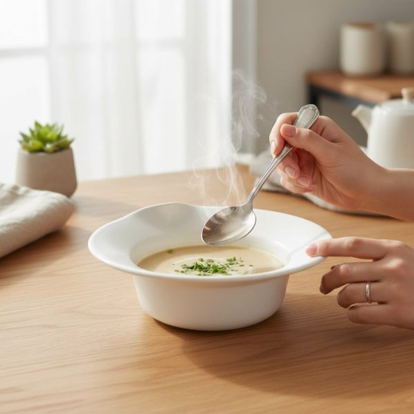 Leafbud Hat Brim Serving Bowl