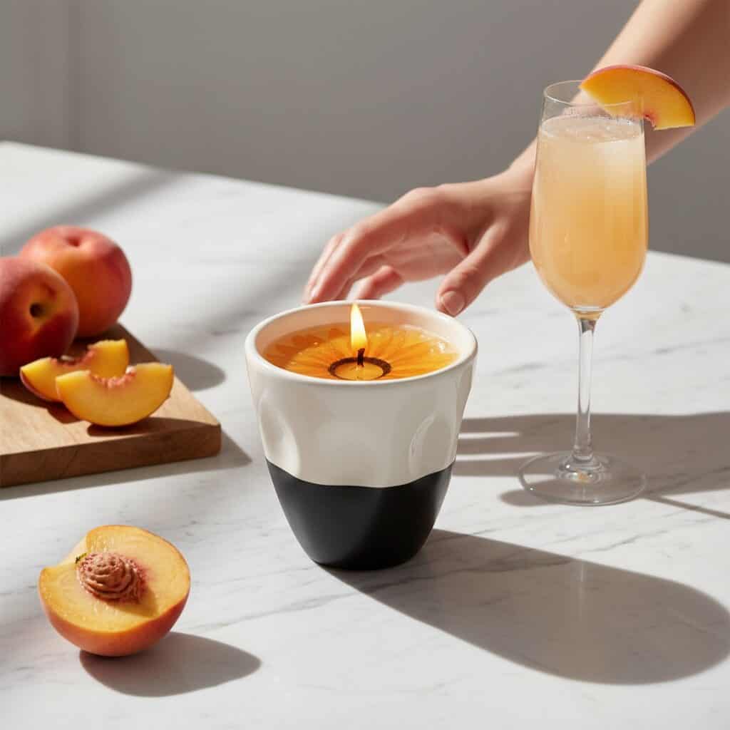 Leafbud Peach Reverie Candle