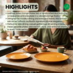 Leafbud Solus Orange Plates - Image 4