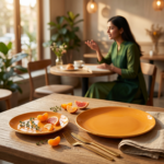 Leafbud Solus Orange Plates - Image 8