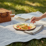 Leafbud Vanilla Speckle Pasta Plate - Image 8