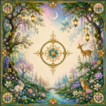 Leafbud Lumina Mahjong Mat - 32 inches
