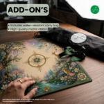 Leafbud Lumina Mahjong Mat - 32 inches - Image 5