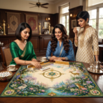 Leafbud Lumina Mahjong Mat - 32 inches - Image 9
