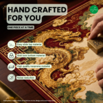 Leafbud Meilin Mahjong Mat - 32 inches - Image 4
