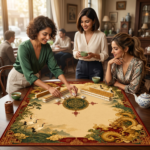 Leafbud Meilin Mahjong Mat - 32 inches - Image 8
