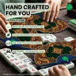 Leafbud Jewels of India Mahjong Shuffler - Image 5