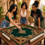 Leafbud Jewels of India Mahjong Mat - Image 9