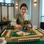 Leafbud Jewels of India Mahjong Shuffler - Image 12