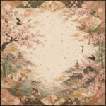 Leafbud Sakura No Hana Mahjong Mat