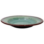 Leafbud Verde Sunburst Pasta Plate - Image 2