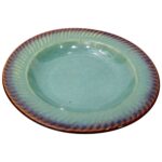 Leafbud Verde Sunburst Pasta Plate - Image 14