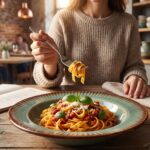 Leafbud Verde Sunburst Pasta Plate - Image 8