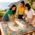 Leafbud Amalfi Escape Mahjong Mat - Image 11