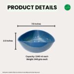 Leafbud Azure Tria Serving Bowl (M) - Image 3