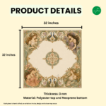 Leafbud Art Nouveau Mahjong Mat - Image 2