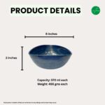 Leafbud Midnight Tria Serving Bowl (S) - Image 3
