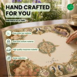 Leafbud Art Nouveau Mahjong Mat - Image 4